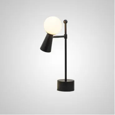 Настольная лампа ABELINA TAB Black White от ImperiumLoft