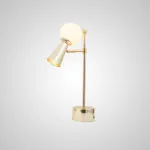 Настольная лампа ABELINA TAB Gold Amber от ImperiumLoft
