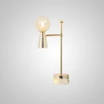 Настольная лампа ABELINA TAB Gold Amber от ImperiumLoft