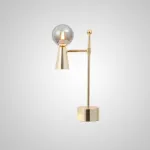 Настольная лампа ABELINA TAB Gold Amber от ImperiumLoft