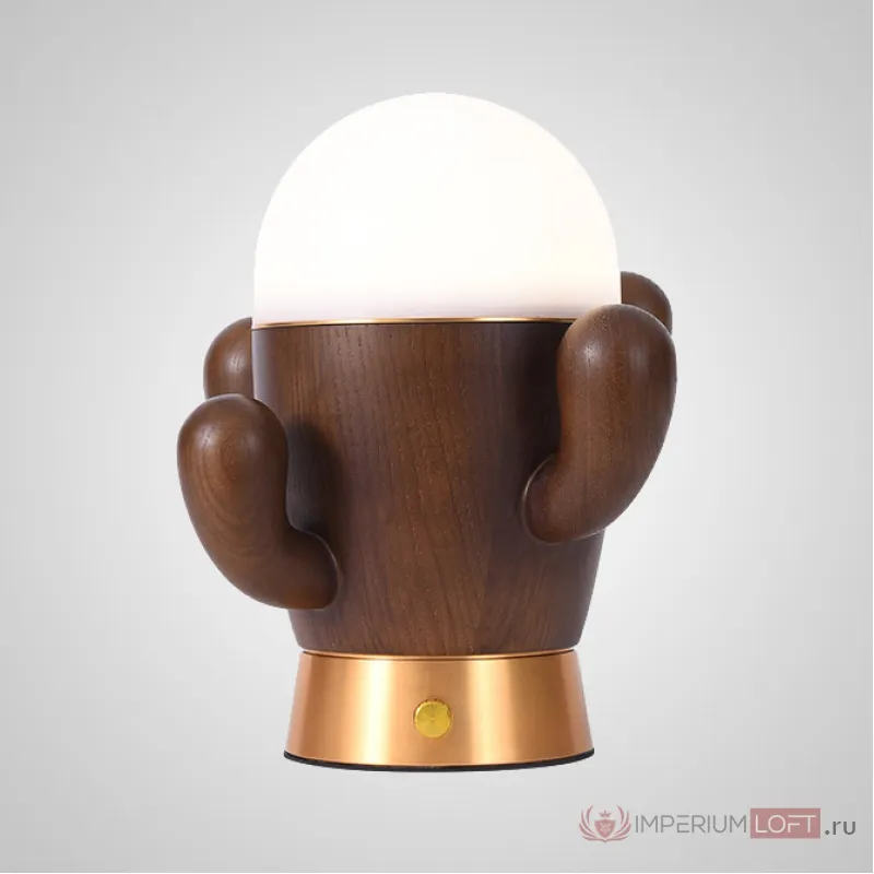 Настольная лампа TEXAS D35 Dark brown от ImperiumLoft