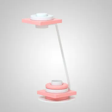 Настольная лампа KIRKE Pink Круг