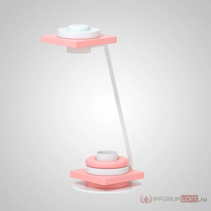 Настольная лампа KIRKE Pink Круг от ImperiumLoft