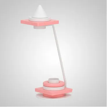Настольная лампа KIRKE Pink Конус