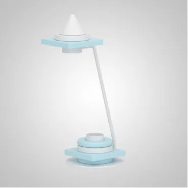 Настольная лампа KIRKE Blue Конус от ImperiumLoft