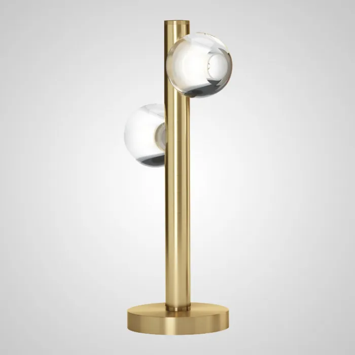 Настольная лампа ILIANA TAB Brass Black от ImperiumLoft