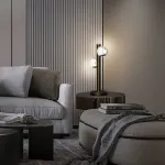Настольная лампа ILIANA TAB Brass Black от ImperiumLoft