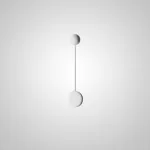 Бра Pin Wall Light B White от ImperiumLoft
