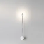 Бра Pin Wall Light B White от ImperiumLoft