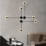 Бра Pin Wall Light B White от ImperiumLoft