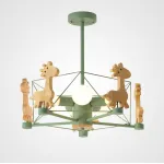 Потолочная люстра GIRAFFE Star Green от ImperiumLoft