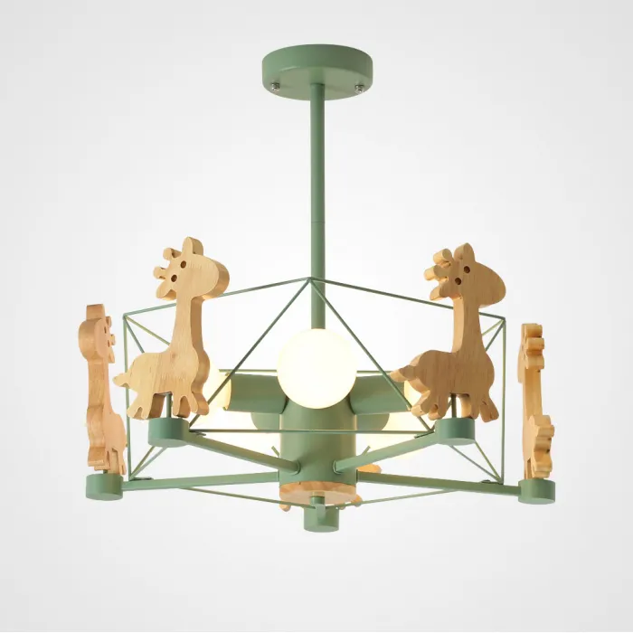 Потолочная люстра GIRAFFE Star Green от ImperiumLoft
