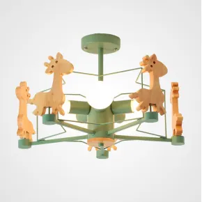 Потолочная люстра GIRAFFE Star Green