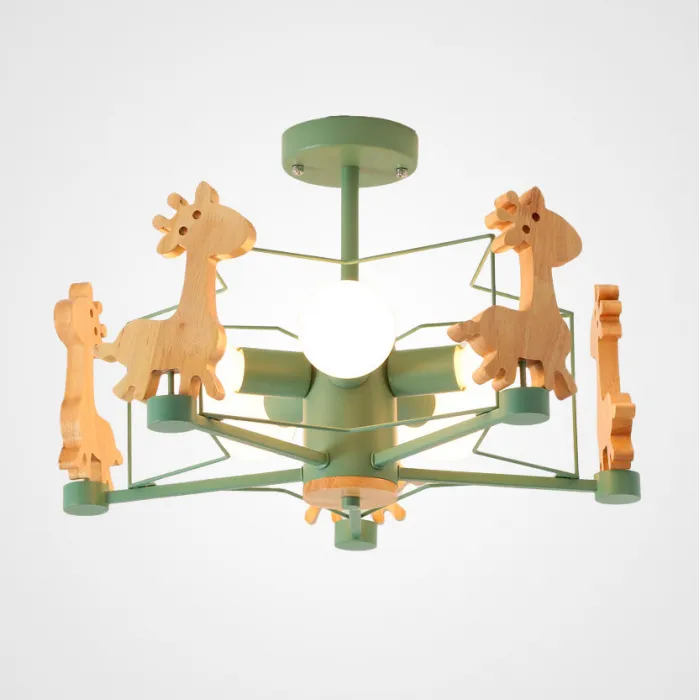 Потолочная люстра GIRAFFE Star Green от ImperiumLoft