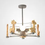 Потолочная люстра GIRAFFE Star Green от ImperiumLoft