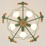 Потолочная люстра GIRAFFE Star Green от ImperiumLoft