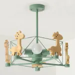 Потолочная люстра GIRAFFE Star Green от ImperiumLoft