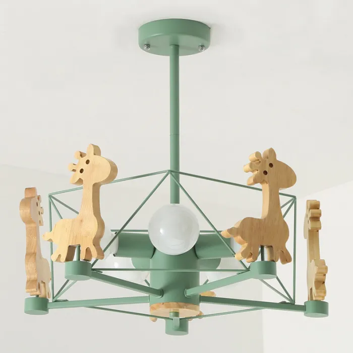 Потолочная люстра GIRAFFE Star Green от ImperiumLoft