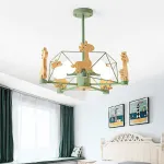 Потолочная люстра GIRAFFE Star Green от ImperiumLoft