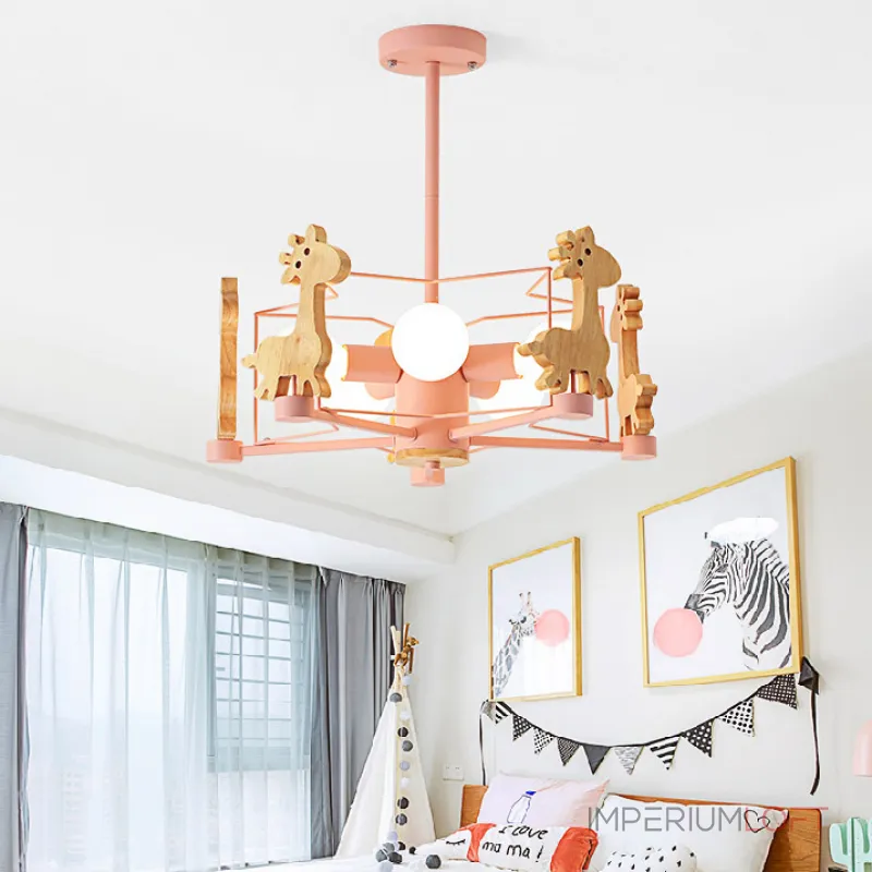 Люстра на штанге GIRAFFE Crystal Green Люстра на штанге GIRAFFE Crystal Green