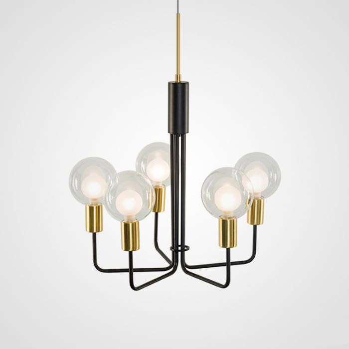 Подвесная люстра PEARL L10 Grey от ImperiumLoft