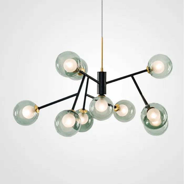 Подвесная люстра PEARL  L5 Grey от ImperiumLoft