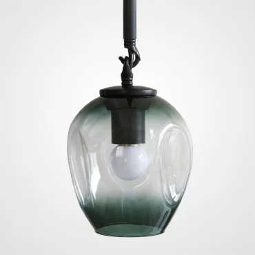 Подвесной светильник ADEL-ONE L1 Green Black от ImperiumLoft