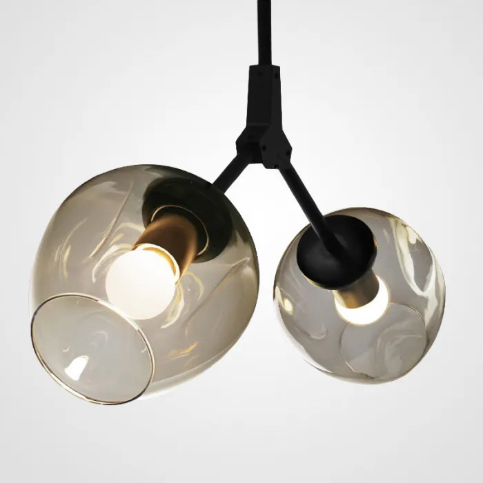 Подвесной светильник ADEL-ONE L2 Cognac Black от ImperiumLoft