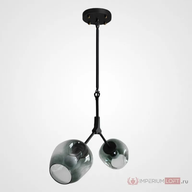 Подвесной светильник ADEL-ONE L2 Green Black от ImperiumLoft