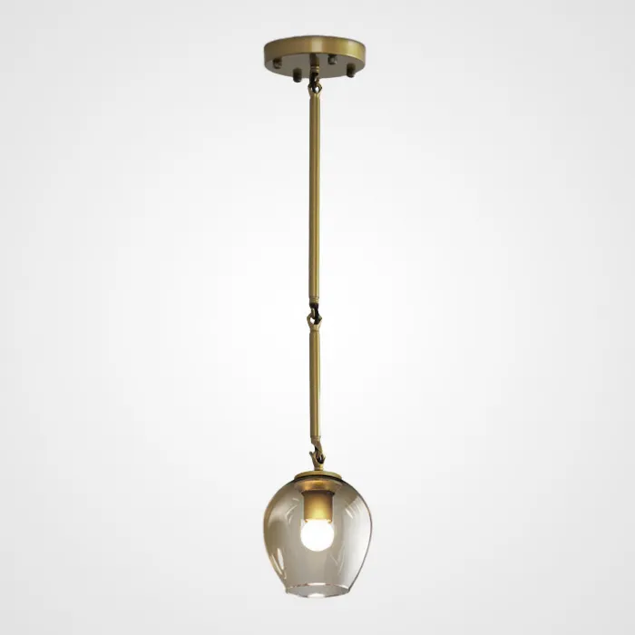 Подвесной светильник ADEL-ONE L1 Cognac Gold от ImperiumLoft