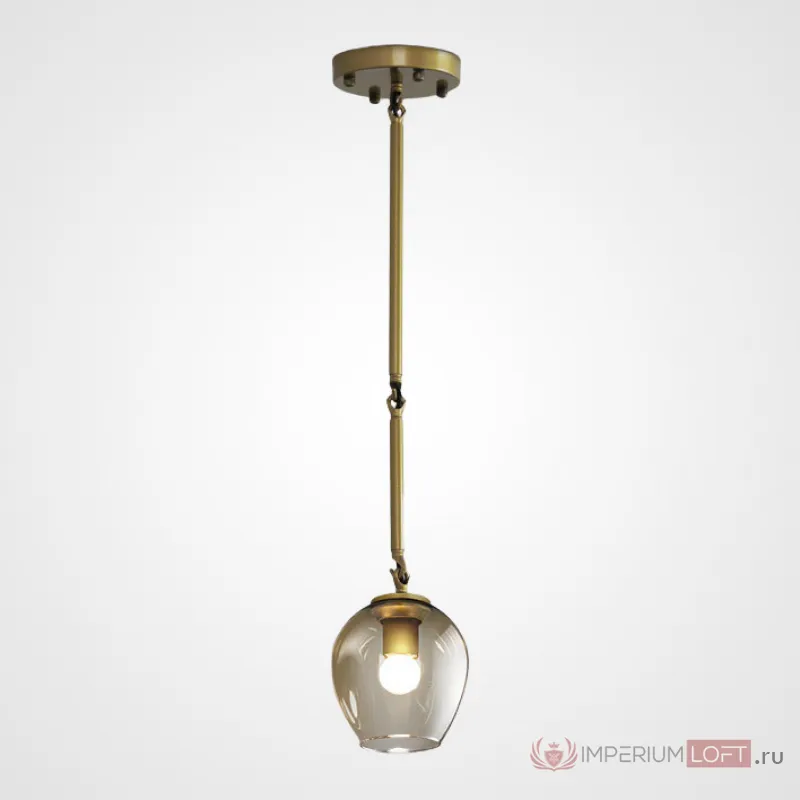 Подвесной светильник ADEL-ONE L1 Cognac Gold от ImperiumLoft