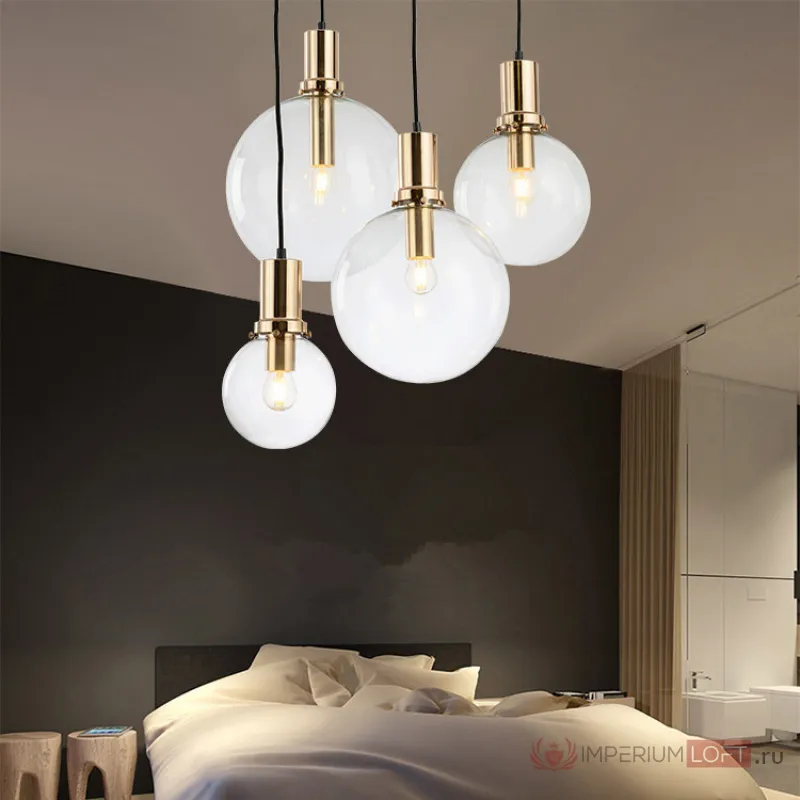Подвесной светильник PENBALL D25 Black от ImperiumLoft