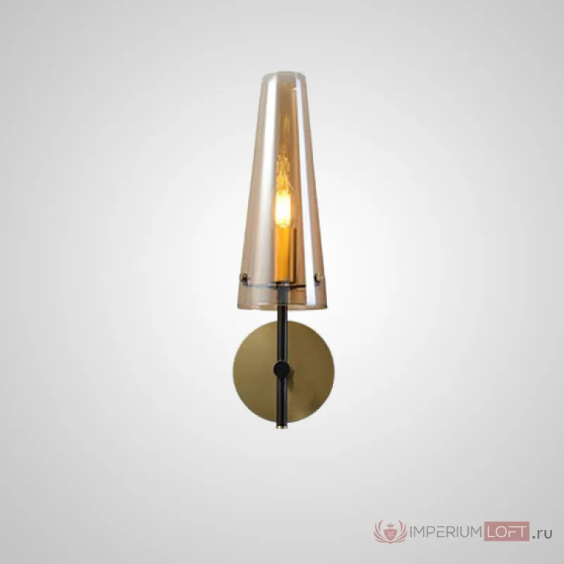 Настенный светильник MAXIMA WALL Brass Black от ImperiumLoft