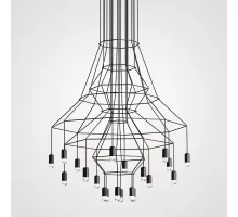 Люстра Via Wireflow Chandelier polyhedral 0315 Suspension lamp