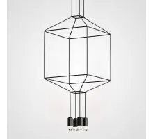 Подвесной светильник Via Wireflow polyhedral 0311 Pendan Light