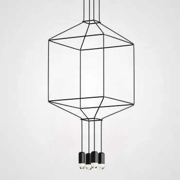 Подвесной светильник Via Wireflow polyhedral 0311 Pendan Light