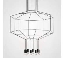 Подвесной светильник Via Wireflow polyhedral 0299 Octagonal
