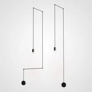 Подвесной светильник VIA Wireflow polyhedral 0347 Free-Form pendant lamp