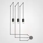 Подвесной светильник Via Wireflow polyhedral 0363 FreeForm Suspension lamp от ImperiumLoft