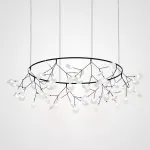 Люстра Mi Heracleum The Big O 110 Black от ImperiumLoft
