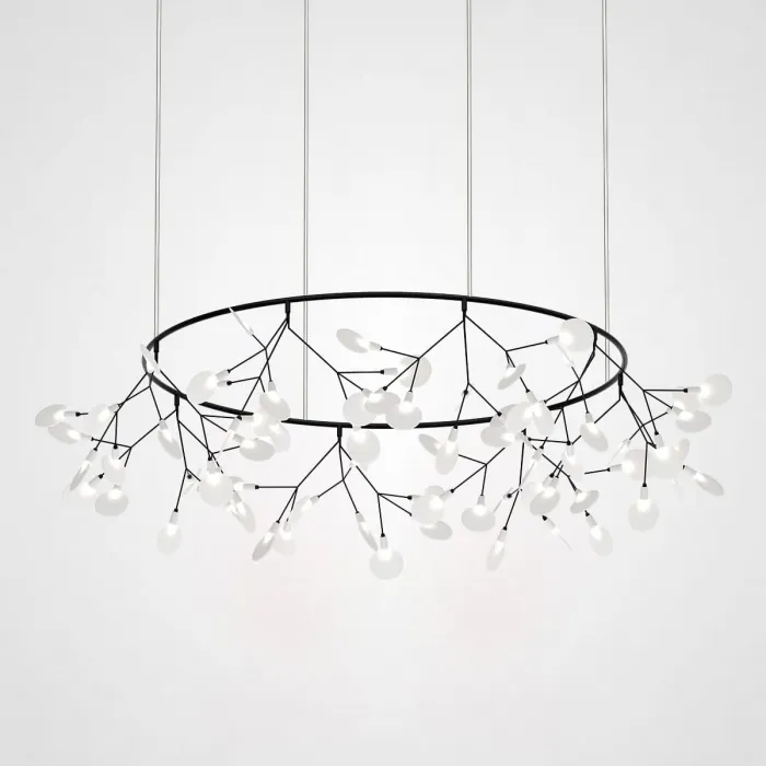 Люстра Mi Heracleum The Big O 110 Black от ImperiumLoft