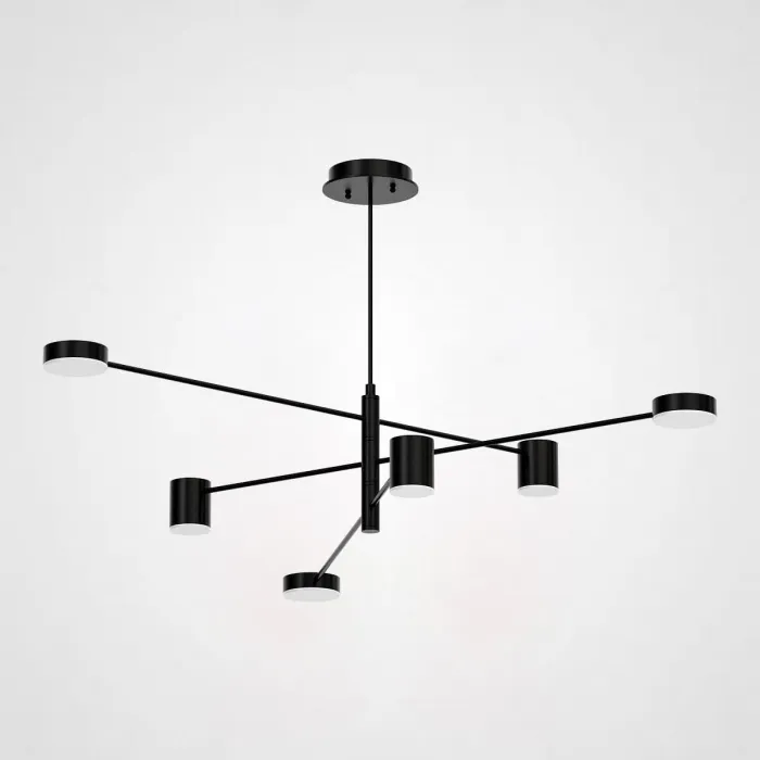 Люстра MOTVIKT Black 6 от ImperiumLoft