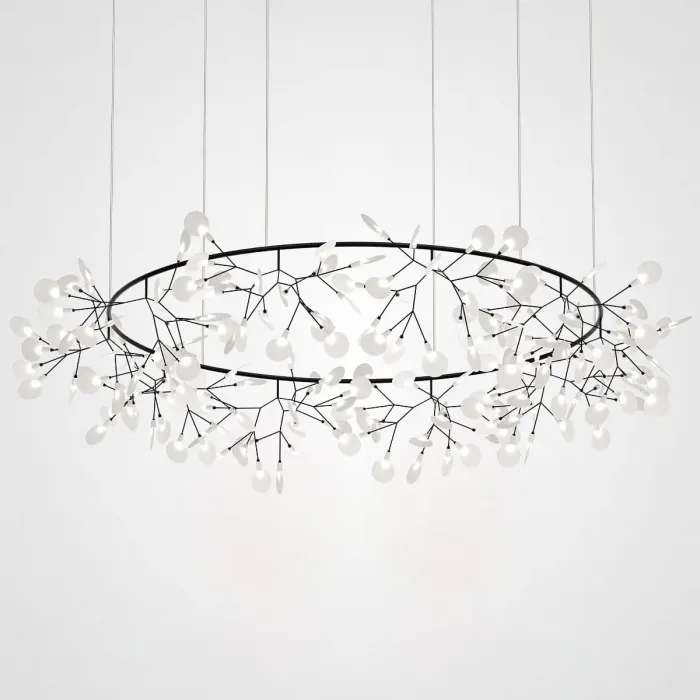 Люстра Mi Heracleum The Big O 160 Black от ImperiumLoft