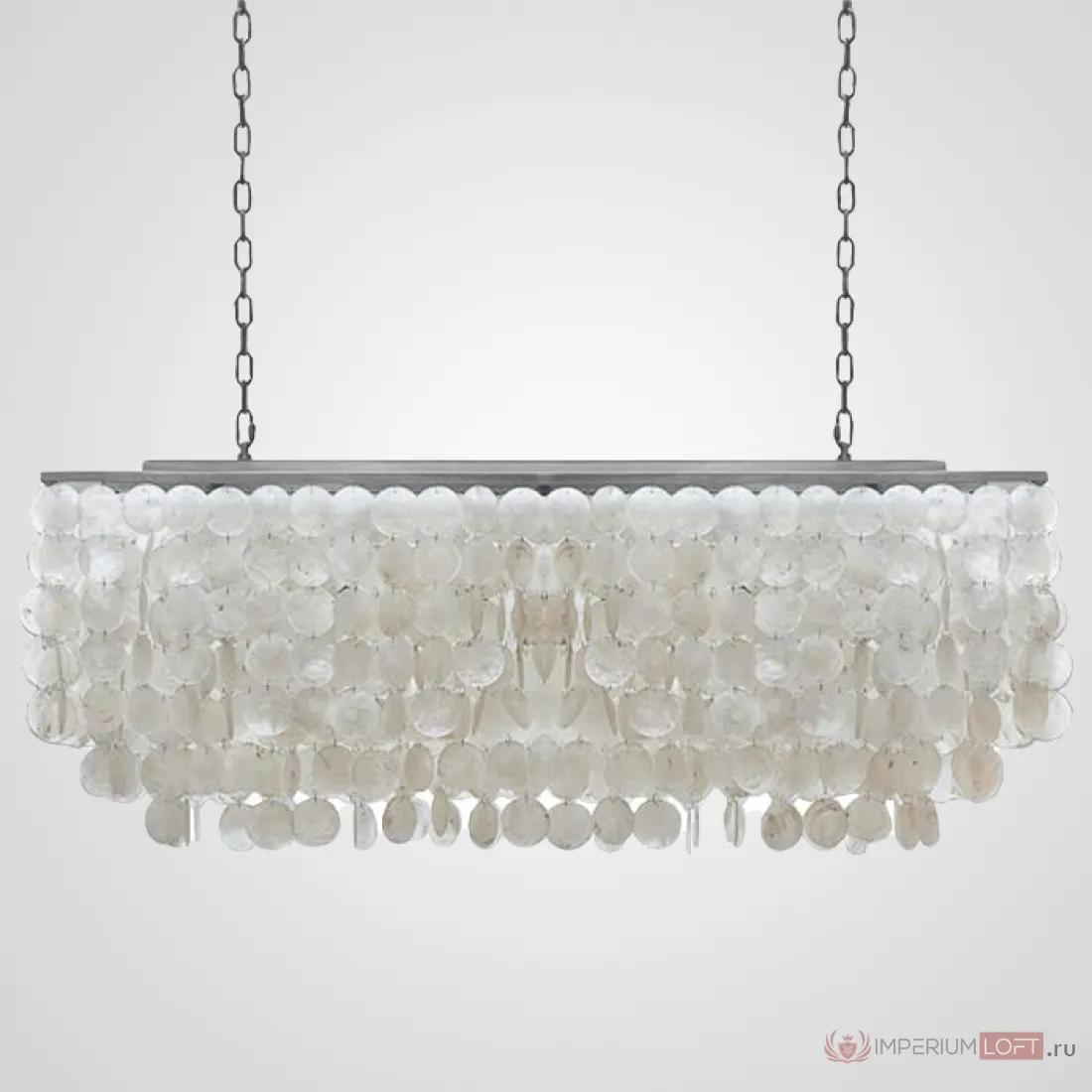 Shell chandelier on sale