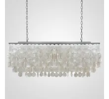 Люстра rectangle SHELL Chandelier 2 cascades
