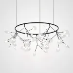 Люстра Mi Heracleum The Big O 80 Black от ImperiumLoft