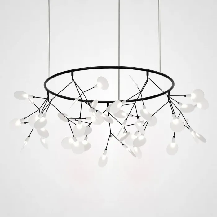 Люстра Mi Heracleum The Big O 80 Black от ImperiumLoft