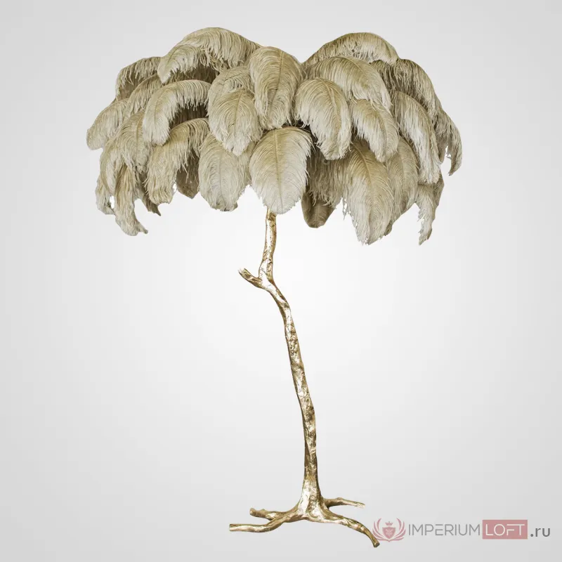 Торшер страусиные перья Feather Lamp A MODERN GRAND TOUR от ImperiumLoft