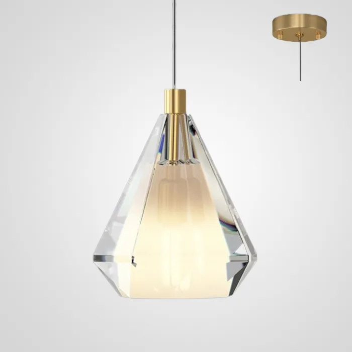 Подвесной светильник SOLDIS brass от ImperiumLoft