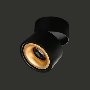 Потолочный светильник AGENDA black+gold 7W от ImperiumLoft